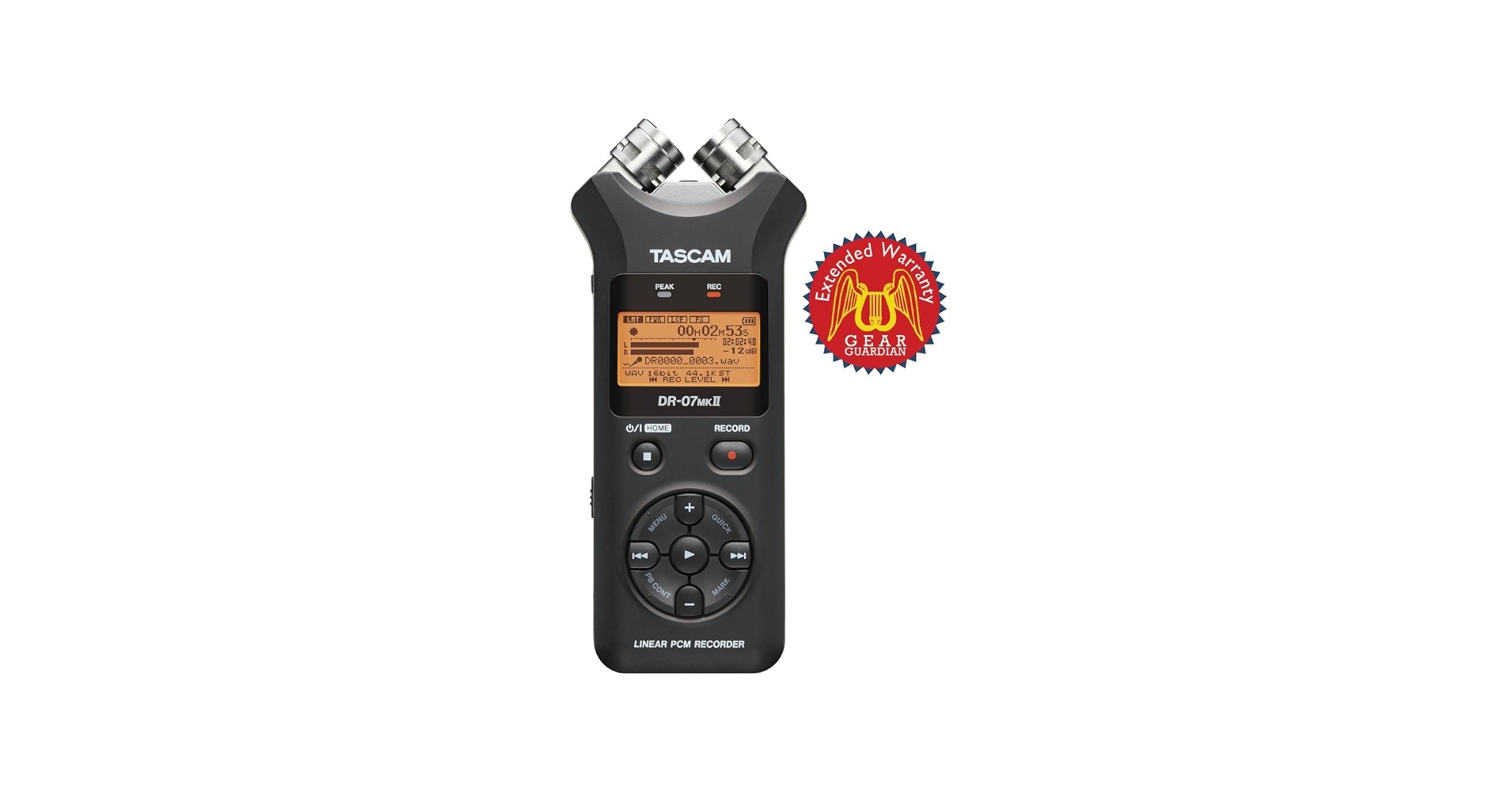 Amazon.com: TASCAM DR-07MKII Portable Digital Recorder
